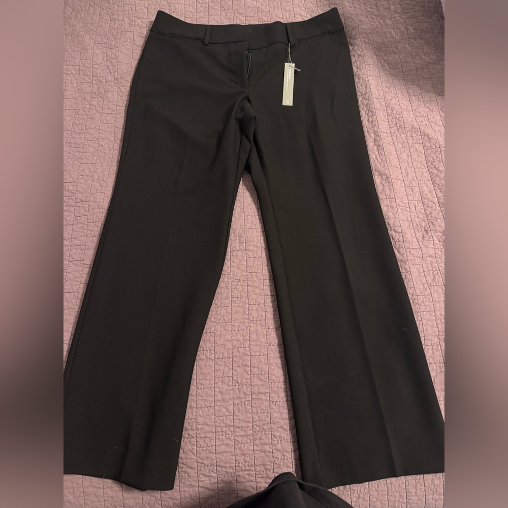 NWT Loft Black Women's Marisa Trousers